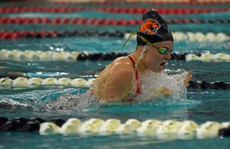 Oregon swimming's Alyse Block