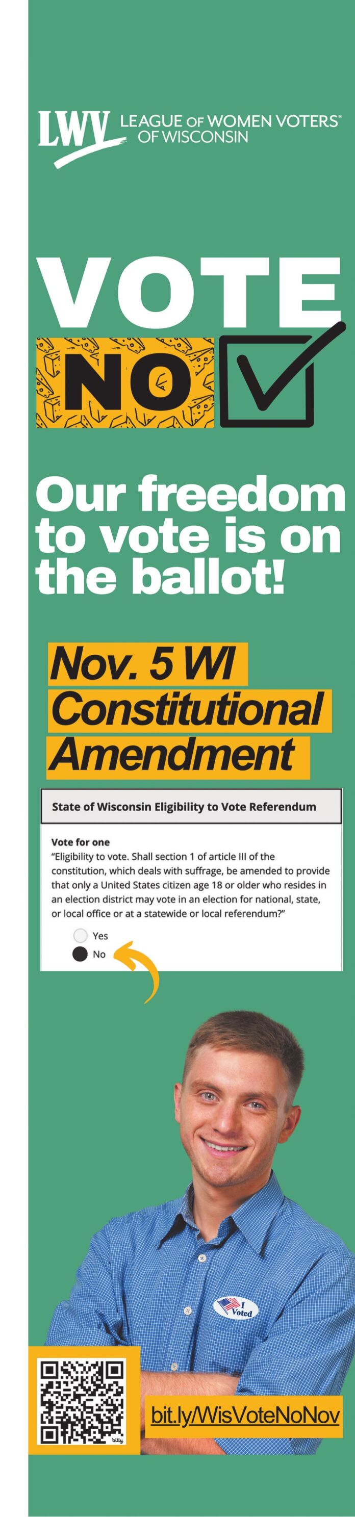 LEAGUE OF WOMEN VOTERS - WISCONSIN - Ad from 2024-11-05