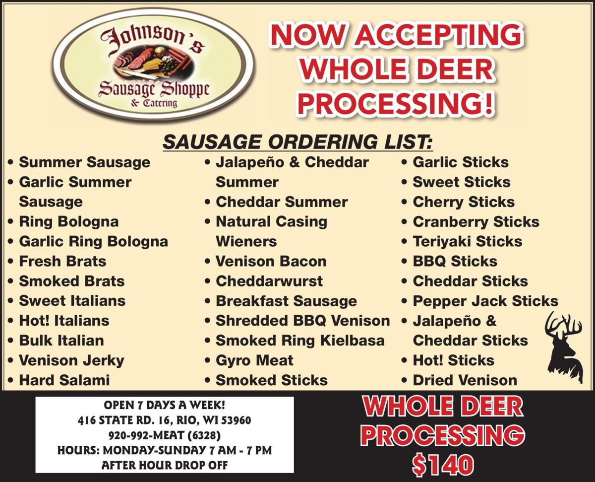 JOHNSONS SAUSAGE SHOPPE - Ad from 2024-11-16